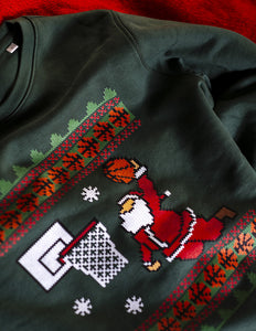 Sweatshirt Dunkin Santa